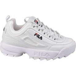 FILA Wmn Disruptor Low 1010746-1FG 41 Białe. Białe buty sportowe damskie Fila, ze skóry, sportowe. W wyprzedaży za 449,99 zł.