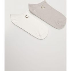 Fulloff - Skarpetki (2-pack). Żółte skarpetki damskie Fulloff, bez wzorów, z bawełny. Za 29,90 zł.
