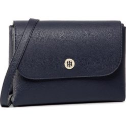 Torebka TOMMY HILFIGER - Th Core Flap Crossover AW0AW08305 CJM. Niebieskie listonoszki damskie TOMMY HILFIGER, bez wzorów, ze skóry ekologicznej, bez dodatków. W wyprzedaży za 409,00 zł.