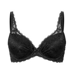 Cellbes Biustonosz push-up czarny female czarny 100D. Czarne biustonosze Cellbes, w koronkowe wzory, z koronki. W wyprzedaży za 45,00 zł.