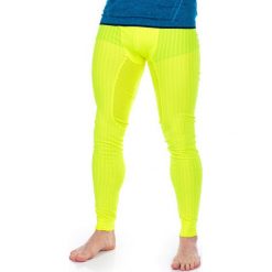 Odzież termoaktywna męska: Craft Spodnie termoaktywne męskie Active Extreme 2.0 Brilliant Pants Baselayer limonkowe r. M (1905082-2851)