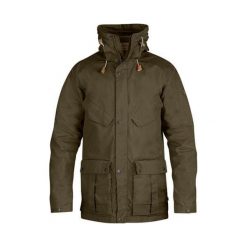 Fjällräven Jacket No. 68, Dark Olive | 633 | XL. Zielone kurtki damskie Fjällräven, xl, bez wzorów, bez kaptura. W wyprzedaży za 1767,26 zł.