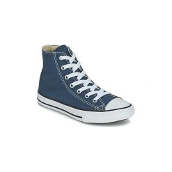 Buty Dziecko Converse CHUCK TAYLOR ALL STAR CORE HI. Niebieskie trampki dziewczęce Converse, bez wzorów, retro, bez zapięcia. Za 219,00 zł.