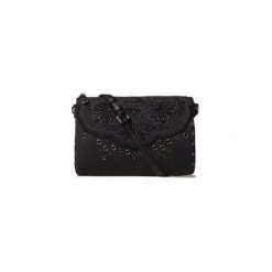 Desigual torebka crossbody czarna Bols Maikas Durban. Czarne torebki klasyczne damskie Desigual, bez wzorów, bez dodatków. Za 249,00 zł.