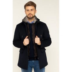 Płaszcz przejściowy JOOP! Gary 48 30016942. Niebieskie płaszcze męskie JOOP!, m, bez wzorów, z wełny, bez kaptura. W wyprzedaży za 1129,00 zł.