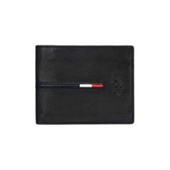 U.S. Polo Assn Little Elm Portfel Czarny. Czarne portfele męskie U.S. Polo Assn., bez wzorów, ze skóry. Za 223,95 zł.