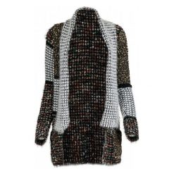 Swetry klasyczne damskie: Desigual Sweter Damski Arraga Xs Szary