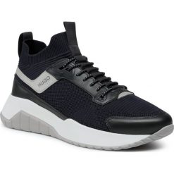 Sneakersy HUGO - Atom 50440277 10230376 01 Dark Blue 401. Niebieskie sneakersy męskie HUGO, bez zapięcia. Za 849,00 zł.