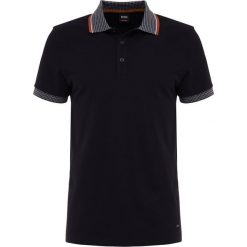 BOSS CASUAL PERPLEX Koszulka polo black. Czarne koszulki męskie BOSS Casual, xxl, bez wzorów, z elastanu, casualowe, polo, bez rękawów. Za 379,00 zł.