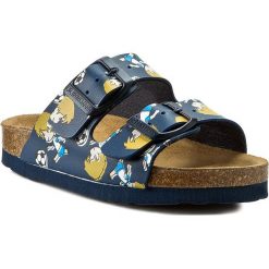 Klapki DR. BRINKMANN - 500229-5 M Blau. Niebieskie sandały chłopięce marki Dr. Brinkmann, ze skóry ekologicznej. W wyprzedaży za 79,00 zł.