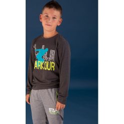 TXM t-shirt długi rękaw chłopięcy 158 CZARNY MELANŻOWY. Czarne t-shirty chłopięce TXM, bez wzorów, z długim rękawem. Za 14,99 zł.