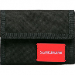 Calvin Klein Jeans - Portfel. Czarne portfele męskie Calvin Klein Jeans, z jeansu. Za 179,90 zł.