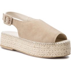 Espadryle VAGABOND - Celeste 4533-140-07 Sand. Brązowe espadryle damskie Vagabond, bez wzorów, ze skóry, bez obcasa. W wyprzedaży za 269,00 zł.