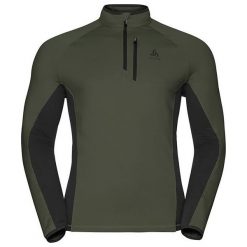 Odlo Bluza tech. Odlo Midlayer 1/2 zip PROCHUTE - 528192 - 528192/40198/XL. Szare bluzy sportowe damskie marki Odlo, xl. Za 271,16 zł.