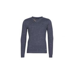 Swetry Deeluxe SINGLE. Niebieskie swetry męskie marki Deeluxe, xl, bez wzorów, bez kołnierzyka, bez kaptura. Za 143,20 zł.