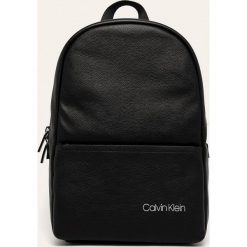 Calvin Klein - Plecak. Czarne plecaki męskie Calvin Klein, bez wzorów, ze skóry ekologicznej. Za 539,90 zł.