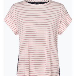Marc O'Polo - T-shirt damski, pomarańczowy. Pomarańczowe t-shirty damskie Marc O'Polo, s, w paski, z tkaniny, eleganckie, polo. Za 229,95 zł.