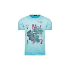 T-shirty z krótkim rękawem Pme Legend Garment Dyed Turquoise. Niebieskie t-shirty męskie Pme Legend, xxl, bez wzorów, bez kołnierzyka, krótkie. Za 126,19 zł.