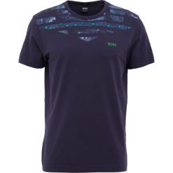 T-shirty męskie z nadrukiem: BOSS Green Tshirt z nadrukiem dark blue