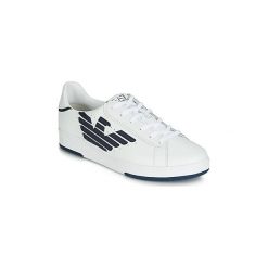 Buty Emporio Armani EA7 MILLENIUM U. Szare trampki męskie marki Emporio Armani EA7, bez wzorów, bez zapięcia. Za 739,00 zł.