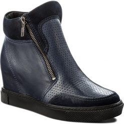 Sneakersy SERGIO BARDI - Arcene FW127275217KD 607. Niebieskie sneakersy damskie Sergio Bardi, ze skóry. W wyprzedaży za 209,00 zł.