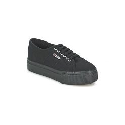 Buty Superga 2791 COTEW LINEA. Czarne trampki i tenisówki damskie Superga, bez wzorów, bez zapięcia. Za 258,30 zł.