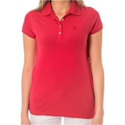 Heavy Tools Panie polo triko Duarda S18-365 Strawberry (rozmiar XS). Czerwone koszulki damskie polo Heavy Tools, s, bez wzorów, bez rękawów. W wyprzedaży za 59,00 zł.
