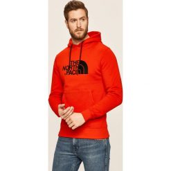 The North Face - Bluza. Czerwone bluzy męskie The North Face, s, z aplikacjami, z bawełny, z kapturem, bez rękawów, z kapturem. Za 329,90 zł.