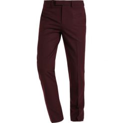 Spodnie męskie: Topman HARVEY Spodnie materiałowe burgundy