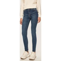 Answear - Jeansy. Niebieskie jeansy damskie ANSWEAR, s. W wyprzedaży za 79,90 zł.
