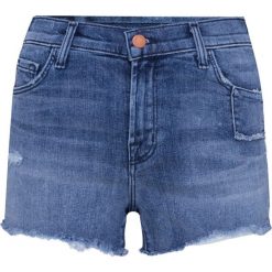 Szorty J BRAND 1044T152RAW Niebieski. Niebieskie szorty damskie marki J Brand, na lato, bez wzorów, z bawełny, wakacyjne. W wyprzedaży za 470,00 zł.