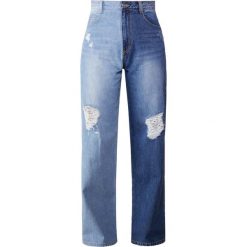 Steve J & Yoni P / SJYP Jeansy Dzwony denim blue. Niebieskie jeansy damskie marki Steve J & Yoni P / SJYP. W wyprzedaży za 689,50 zł.