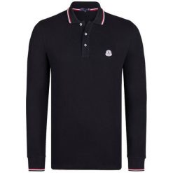 Giorgio Di Mare Koszulka Polo Męska M Czarna. Czarne koszulki męskie Giorgio di Mare, m, bez wzorów, polo, z długim rękawem, długie. Za 149,00 zł.