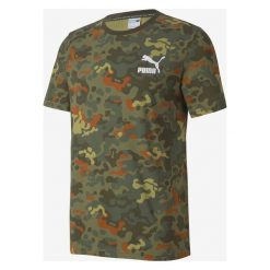 Puma Classics Koszulka Zielony. Zielone podkoszulki męskie Puma, l, bez wzorów, z bawełny, z krótkim rękawem. Za 137,95 zł.