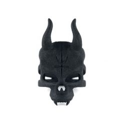 The Rogue + The Wolf Lilith Skull Ring Pierścień czarny. Czarne pierścionki damskie marki The Rogue + The Wolf. Za 69,90 zł.