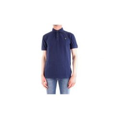 Koszulki polo z krótkim rękawem Trussardi 52T00228-1T002444. Niebieskie koszulki męskie Trussardi, s, bez wzorów, polo, z krótkim rękawem, krótkie. Za 367,69 zł.