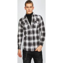 Produkt by Jack & Jones - Koszula. Szare koszule męskie PRODUKT by Jack & Jones, xl, bez wzorów, z bawełny, klasyczne, z klasycznym kołnierzykiem, z długim rękawem. W wyprzedaży za 69,90 zł.
