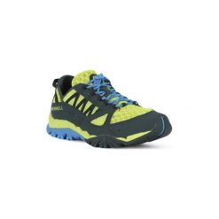 Buty Merrell TETREX SURGE CREST. Żółte buty sportowe męskie Merrell, bez zapięcia. Za 285,90 zł.