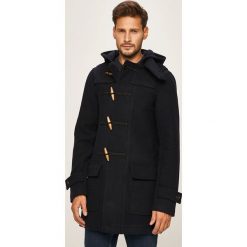 Scotch & Soda - Płaszcz. Niebieskie płaszcze męskie Scotch & Soda, xl, bez wzorów, z elastanu, z kapturem. Za 1199,00 zł.
