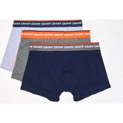 3 pack bokserek - Granatowy. Niebieskie bokserki męskie Cropp, bez wzorów. Za 59,99 zł.
