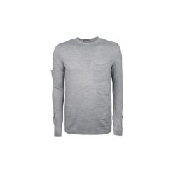 Swetry Xagon Man A18082J91207 / Maglia Finezza 12. Szare swetry męskie Xagon Man, xxl, bez wzorów, bez kołnierzyka, bez kaptura. Za 219,00 zł.