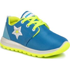 Sneakersy PRIMIGI - 5354733 S Balt. Niebieskie trampki chłopięce Primigi, bez wzorów, ze skóry ekologicznej, na sznurówki. Za 199,00 zł.