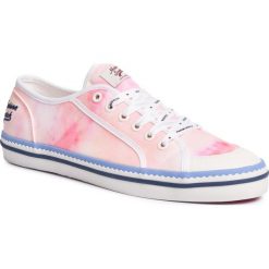 Tenisówki SCOTCH & SODA - Melli 20739628 Watercolour Pink S560. Różowe półbuty damskie Scotch & Soda, bez wzorów, ze skóry ekologicznej, bez obcasa, bez zapięcia. W wyprzedaży za 269,00 zł.