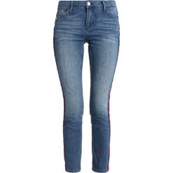 Jeansy damskie: Rich & Royal MIDI STRIPE Jeans Skinny Fit denim blue