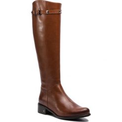 Oficerki SERGIO BARDI - Andezeno FW127352118CC 104. Pomarańczowe kozaki damskie marki Sergio Bardi, ze skóry, przed kolano, na wysokim obcasie, na obcasie, bez zapięcia. W wyprzedaży za 279,00 zł.