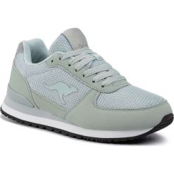 Sneakersy KANGAROOS - Retro Racer 81083 000 8022 Mint. Zielone półbuty damskie KangaROOS, na co dzień, bez wzorów, ze skóry ekologicznej, retro, bez obcasa, na płaskiej podeszwie, bez zapięcia. Za 209,00 zł.