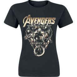Bluzki damskie: Avengers Infinity War – Avengers Team Koszulka damska czarny