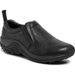 Półbuty MERRELL - Jungle Moc J17199 Black. Czarne półbuty męskie Merrell, na co dzień, bez wzorów, ze skóry, bez zapięcia. Za 349,00 zł.