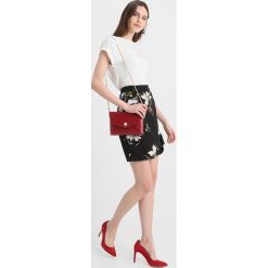 Spódniczki: Dorothy Perkins Tall BLACK FLORAL Spódnica trapezowa black