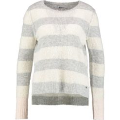 Swetry klasyczne damskie: Grace Sweter lightgrey
